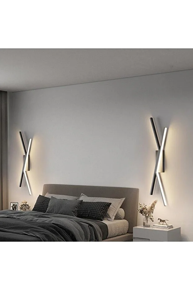 Aplik Liya Model 70 Cm Gri